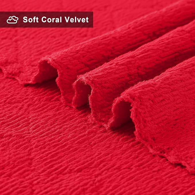 Homaxy 12 Pack Dish Towels for Kitchen, Super Soft and Absorbent Coral Velvet - Image 2