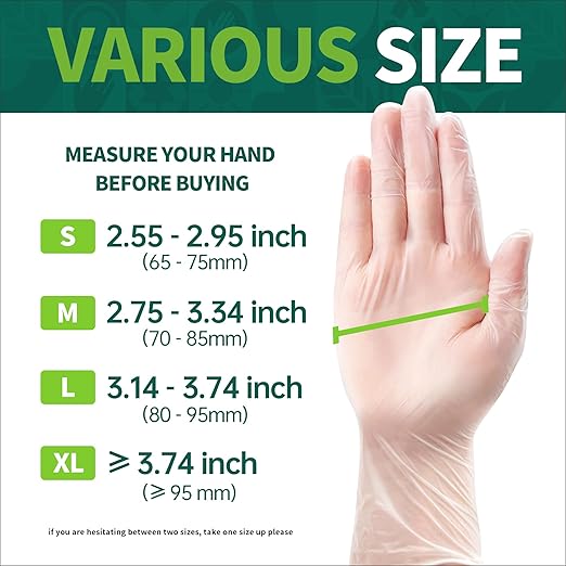 Vinyl Disposable Exam Gloves - Image 8