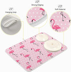 Tarity Cute Pink Flamingo Dish Drying Mat - Image 4