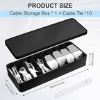 Tatuo 1 Pcs Cable Organizer Box - Image 2