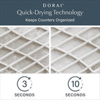Dorai Home Collapsible Dish Drying Rack and Stone Pad – Foldable Rack - Image 2
