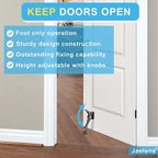 Kickdown Door Stopper 4" – 1 Pack, Heavy-Duty Commercial Foot-Operated Door - Image 3