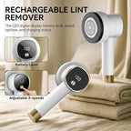 Rechargeable Fabric Shaver for Clothes: 6-Leaf Blades & 3 Speeds to Remove - Image 4