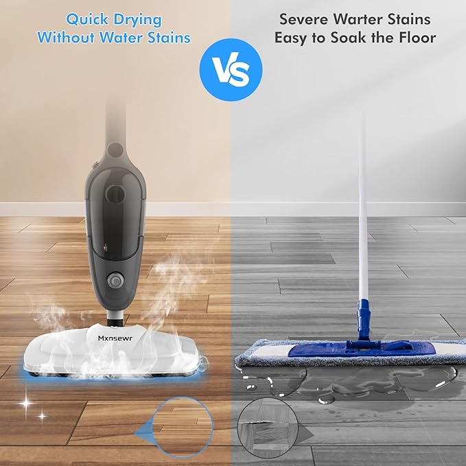 Steam Mop - All-in-one Powerful Handheld Steam Cleaner Detachable Floor Steamer - Image 6