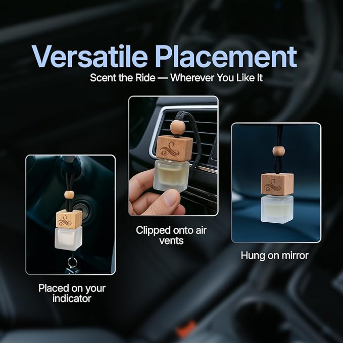 Solvere Diffuser with Vent Clip | Strong Automotive Freshener Long Lasting | - Image 9
