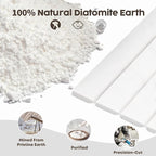 Large Stone Dish Drying Mat for Kitchen Counter, Premium Diatomaceous Earth - Image 4