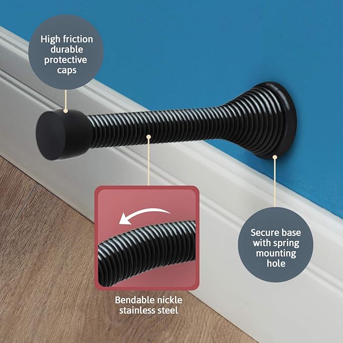Jack N’ Drill 15 Pack Spring Door Stoppers - Image 9