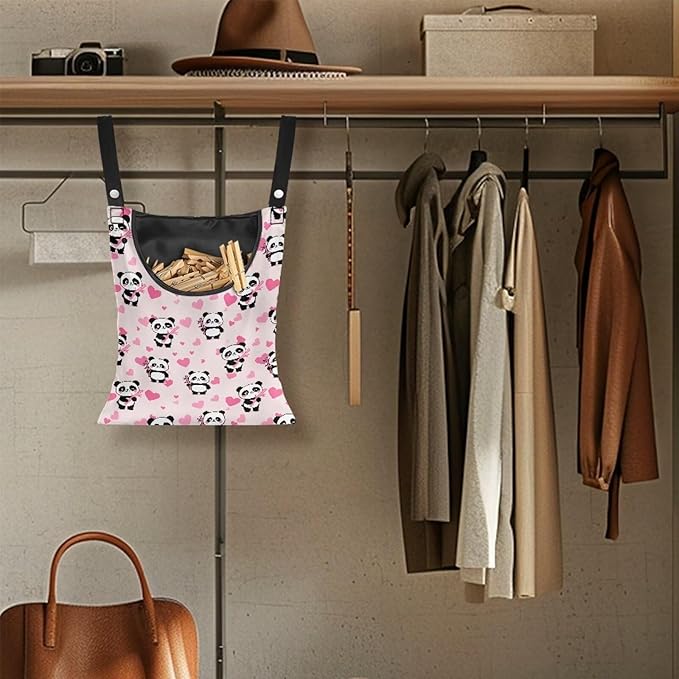 Clothes Pin Hanging Bag, Large Capacity Clothespin Bag Clothes Pin Hanging Bag - Image 4