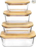 Vtopmart Glass Food Storage Containers by Vtopmart
