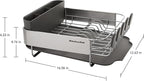 KitchenAid Compact, Space Saving Rust Resistant Dish Rack, - Image 5