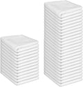 36 Pack 100% Cotton Wash Cloth, 12x12 Inch Highly Absorbent and Soft Feel by INFICRIME