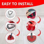 5 Pack Spin Mop Replace Head for O Cedar EasyWring 1 Tank, Includes 2 - Image 6