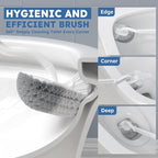 Toilet Brush, 2 Pack Toilet Brush and Holder Set - Image 3