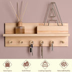 50 Pcs Mini Shaker Pegs Wooden Hooks Wall Mounted, Smooth Texture Wood Pegs - Image 3