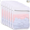 6-Pack Durable Honeycomb Mesh Laundry Bags by Dntorx