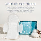 LOLA Organic Cotton Pads, Cotton Organic Pads - Image 6