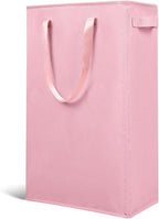 Odonata Slim Laundry Hamper Handles Collapsible Laundry Basket Thin Dirty by Odonata