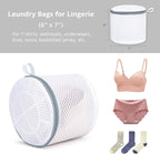 3 Pack Mesh Laundry Bags for Delicates, Mesh Bra Bags - Image 5