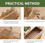 Honeycomb Separator Adjustable Drawer Organizer Divider - Image 5