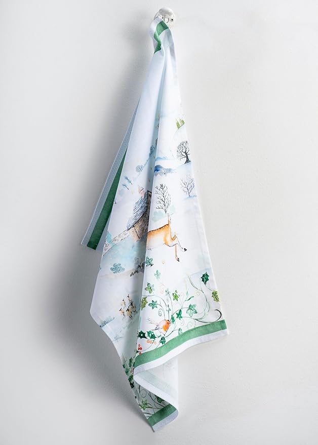 Maison d'Hermine Kitchen Towels Set of 3 100% Cotton 27.50" x 20" Reusable - Image 6