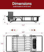 Dish Drying Rack in Sink - Image 6