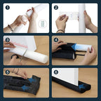 MAXTID Under The Door Draft Blocker Weather Stripping Kit - Image 9
