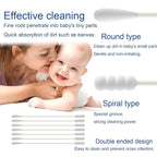 Baby Cotton Swabs, Paper Sticks Cotton Buds - Image 3