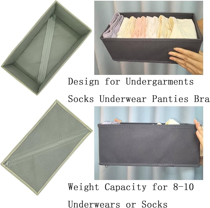 Sock Drawer Organizer 3 Pack - Image 5