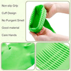 3 Pairs Rubber Dishwashing Gloves, Rubber Cleaning Gloves, Reusable Kitchen - Image 4