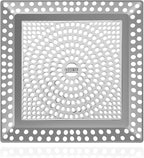 LEKEYE Shower Drain Hair Catcher | Drain Strainer | Shower Drain Cover by LEKEYE