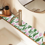 Kitchen Sink Splash Guard 1 PC 14.7 Inch Sink Faucet Mat Splash Guard - Image 7