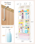 ULG Over the Door Organizer, 5-Tier Extra Large Hanging Storage - Image 9