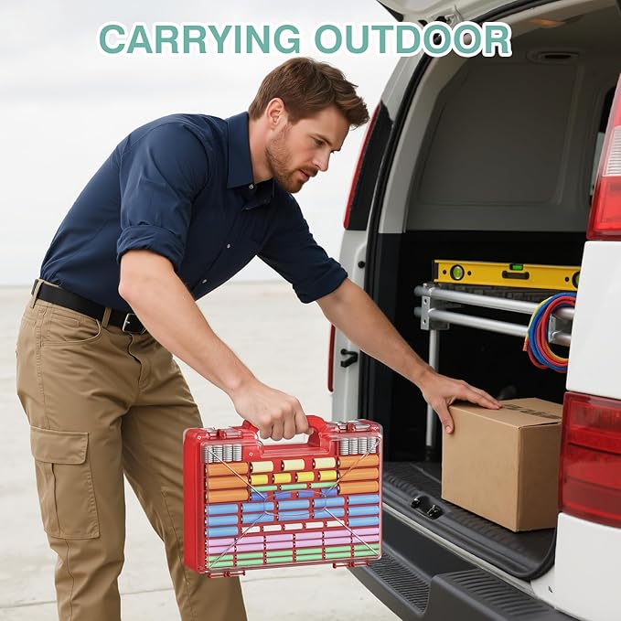 Upgraded Large Capacity Battery Storage Organizer - Image 5