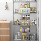 3-Pack Hanging Laundry Room Organizaton：Foldable Laundry Basket Wire Basket - Image 8