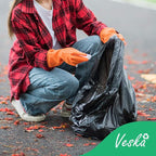 Veska 55-60 Gallon Trash Bags Heavy Duty 50-60 Gallon Large Black Garbage Bags - Image 9