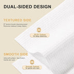 Face Towels, XL Facial Dry Towels 10x12 Inch, Biodegradable Disposable Face - Image 6