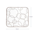 Ubbi Taupe Microfiber Dish Drying Mat, Baby Bottle Drying Mat, Kitchen Counter - Image 2