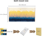 SEMAXE 4-Pack Luxury Bath Towels - Image 2