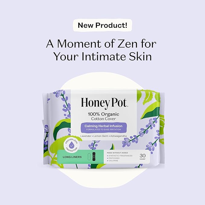 Honey Pot - Calming Long Panty Liners - Image 3