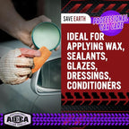 AIDEA Microfiber Applicator Pad-8Pack, Car Wash Sponge, Premium Microfiber - Image 2