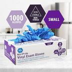 MED PRIDE Nitrile/Vinyl Blend Exam Gloves, Powder-Free, Latex-Free, Disposable - Image 2