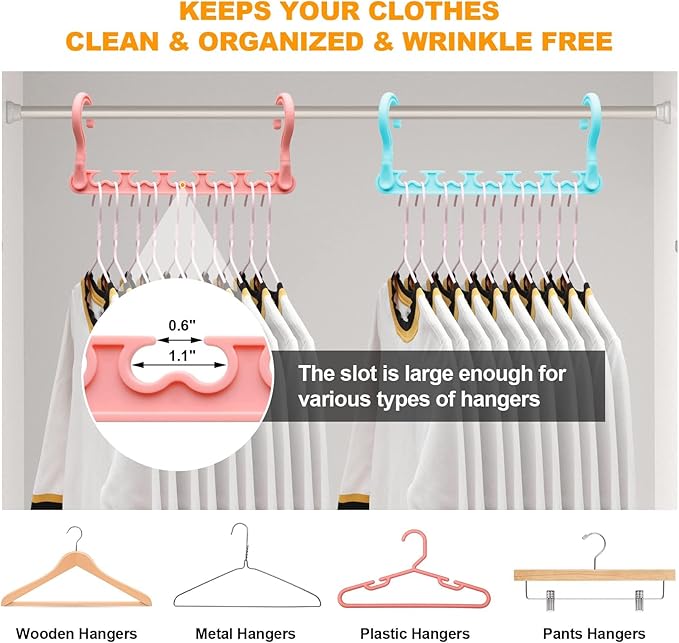 12-Pack-Closet-Organizers-and-Storage, Clothes-Organizer-Hangers - Image 6