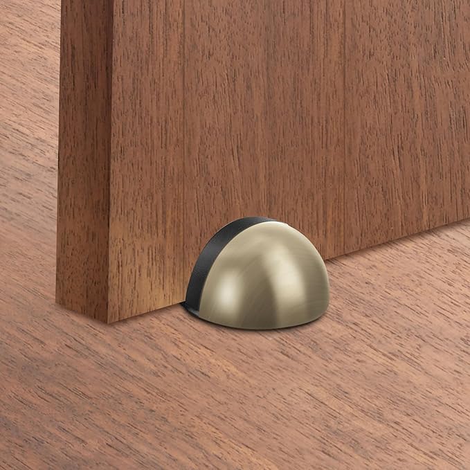 2 Pack Door Stop, Adhesive Door Stoppers Floor Mounted Door Stops No Drill - Image 4