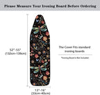 Floral Dragonfly Ironing Board Pad Ironing Board Cover and Pad 15" x 54" Scorch - Image 6