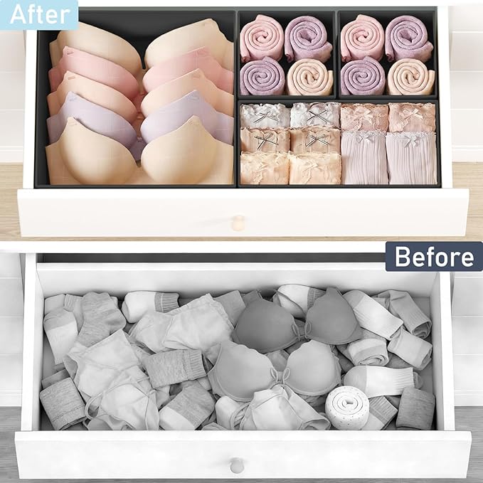 DIMJ Drawer Organizer Clothes Storage - Image 5