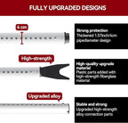 AceMining Upgraded Door Security Bar & Sliding Patio Bar, Heavy Duty Stoppers - Image 4