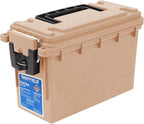 Sheffield 12627 Ammo Storage Box, Stackable .30 Cal Field Boxes, Water and Dust by Sheffield