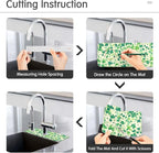 Kitchen Sink Splash Guard 1 PC 14.7 Inch Sink Faucet Mat Splash Guard - Image 4