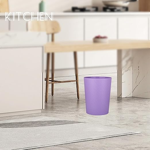 UUJOLY Small Trash Can Wastebasket Garbage Can Container Bins - Image 5