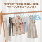 Kids Plastic Hangers, Baby Clothes Hangers - Image 6